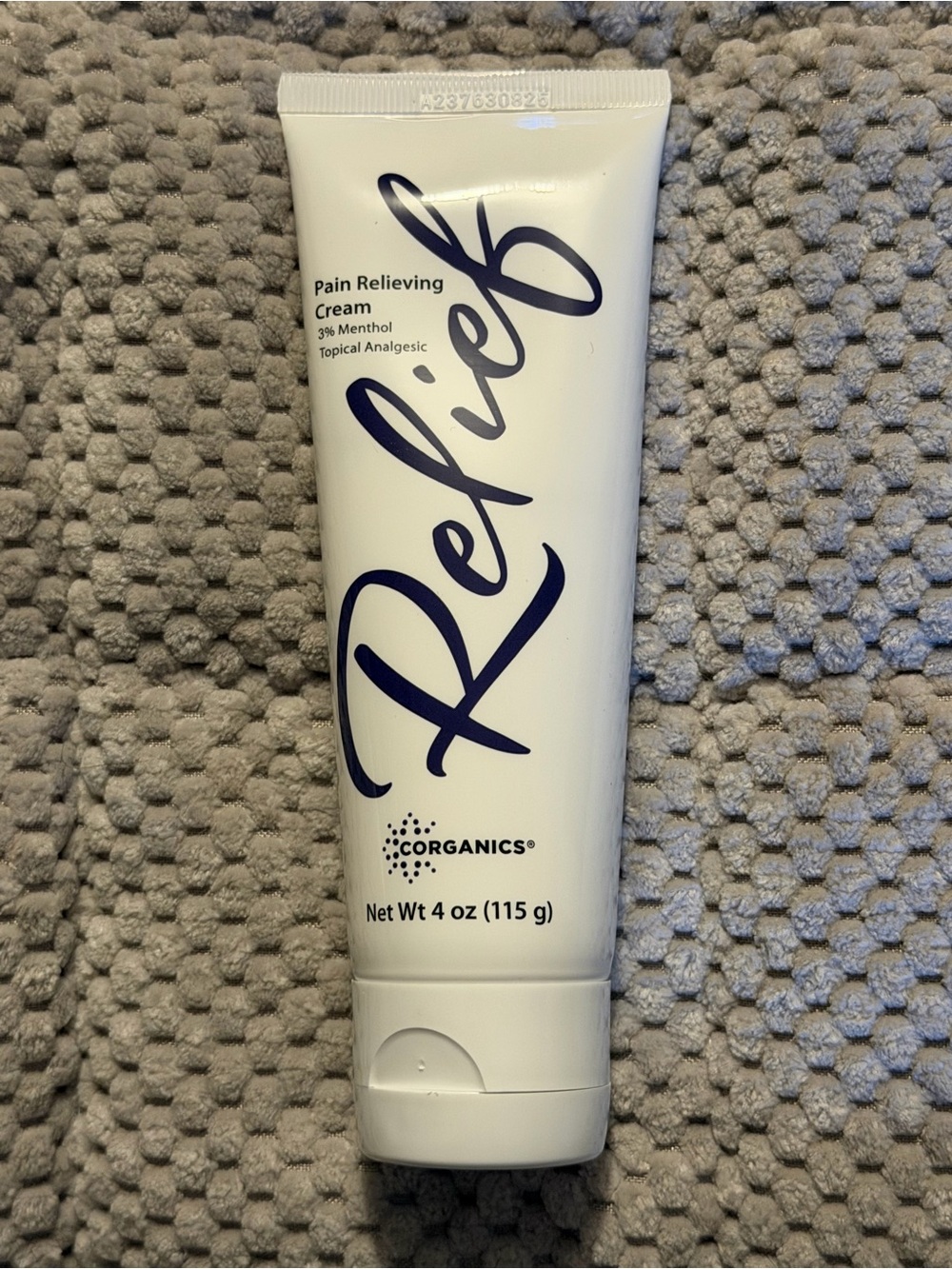 Corganics Relief Pain Relieving Cream 4 oz NWT